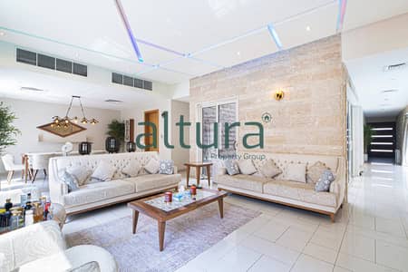 5 Bedroom Villa for Sale in Al Raha Gardens, Abu Dhabi - Elegant 5BR+M | Private Pool | Perfect Family Home