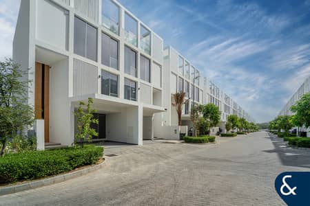 4 Bedroom Townhouse for Rent in Al Barari, Dubai - Front Row | Corner Unit | Premium Location