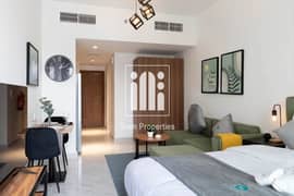 تصميم كبير | استوديو مع بلكونة | مفروش بالكامل |