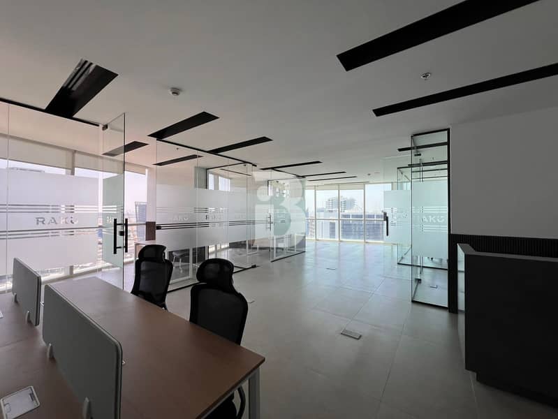 Furnished Office | Spectacular Canal View Furnished Office | Spectacular Canal View