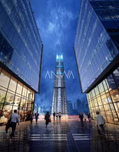 شقة بغرفتي نوم | برج بن غاطي جاكوب وشركاه | إطلالات على الأفق والمارينا