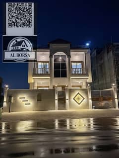Villa for rent in Al-Haliyo 1 | 4 bedrooms + majlis + 2 living rooms + roof + outdoor seating area | 110,000 AED in 4 installments or 105,000 AED i