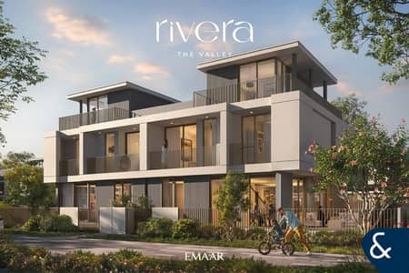 4 Bedroom Townhouse for Sale in The Valley by Emaar, Dubai - Handover Q4 2028 | Premium Location | G+2 4 Bedroom Townhouse for Sale in The Valley by Emaar, Dubai - Handover Q4 2028 | Premium Location | G+2