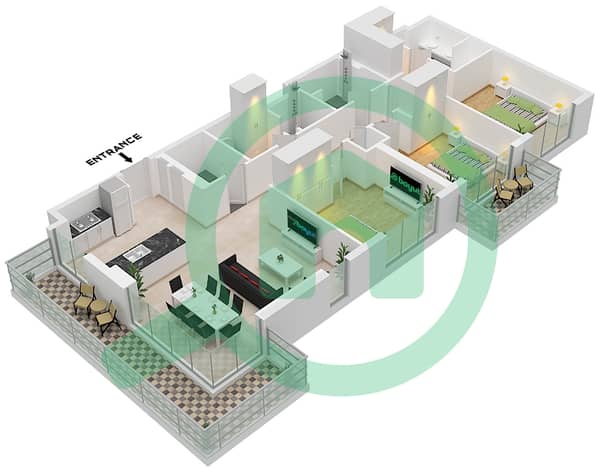 Type 2 Unit 8 Floor 2-19