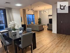 شقة مفروشة من 3 غرف نوم | شمس 1 جميرا بيتش ريزيدنس | إطلالات مارينا وعين دبي