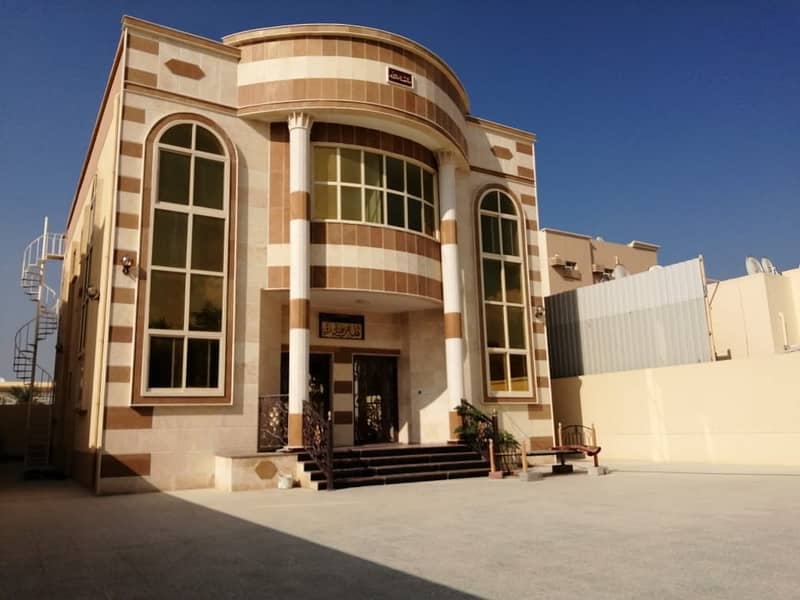 Villa for sale in Ajman, super lux finishing, wonderful area