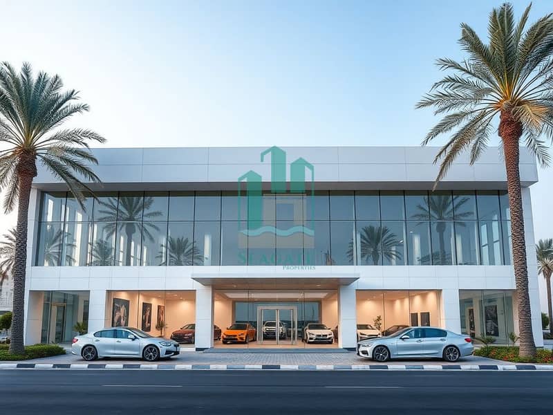 A_high_quality_photorealistic_exterior_architectural_photo_of_a_modern_car_showroom_building_in_Al_Zahya_UAE. _Clear_morning_lighting_soft_blue_sky_cool_morning_tones_no_strong_sun_reflections_on_the_glass_remove_lens. jpeg A_high_quality_photorealistic_exterior_architectural_photo_of_a_modern_car_showroom_building_in_Al_Zahya_UAE. _Clear_morning_lighting_soft_blue_sky_cool_morning_tones_no_strong_sun_reflections_on_the_glass_remove_lens. jpeg