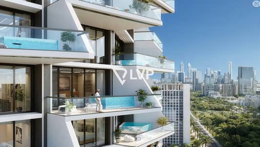 1 Bedroom Apartment for Sale in Jumeirah Village Circle (JVC), Dubai - High-Floor 1BR with Serene Sitting Area View