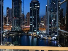 FULLY FURNISHED 1BED JUST 85K FULL LAKE VIEW IN JLT