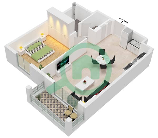 Type 2 Unit 4 Floor 1
Unit 6 Floor 2-4
Unit 5 Floor 5,6 Type 2 Unit 4 Floor 1
Unit 6 Floor 2-4
Unit 5 Floor 5,6