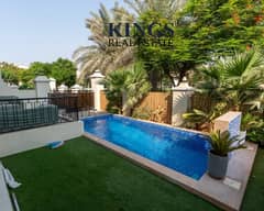 4 غرف نوم + غرفة للخادمة | مسبح خاص | إطلالة على الحديقة