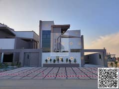 فيلا 4 غرف مع روف وتكييف مركزي أول ساكن