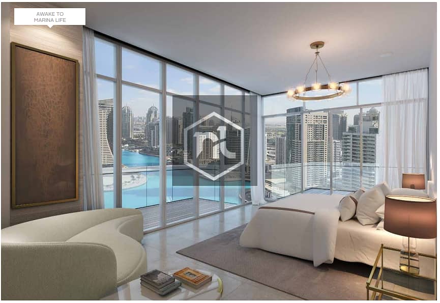 Book with 10% Marina & Sea View New Apartment in Dubai Marina