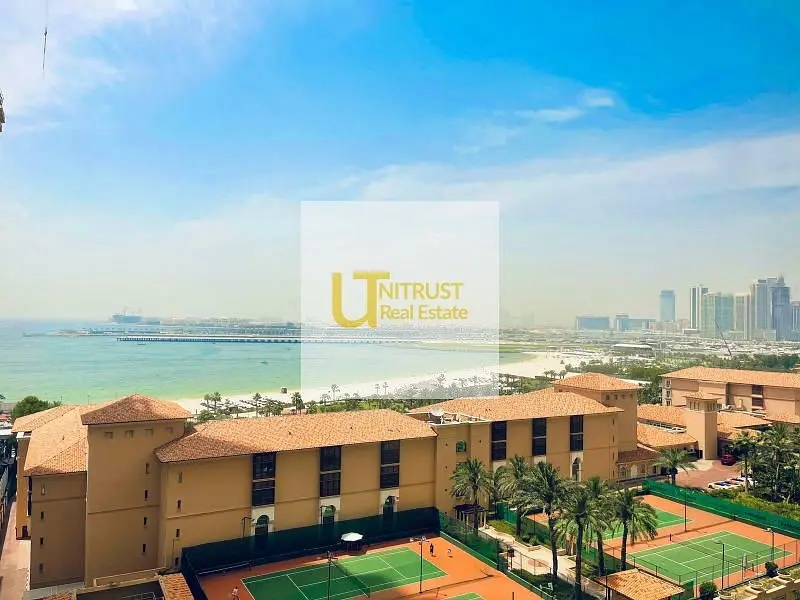 Upgraded 3BR+Maid | Sea View | Prime location in Jumeirah Beach Residence (JBR)