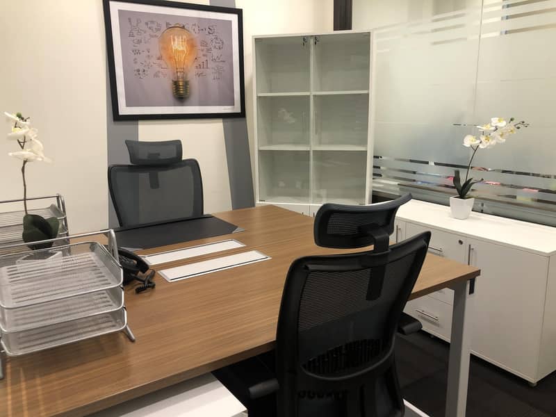Furnished and prestigious shared offices in Dubai