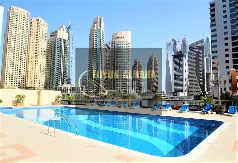 位于迪拜码头，滨海景观大厦，滨海景观大厦B座 2 卧室的公寓 85000 AED - 4427292