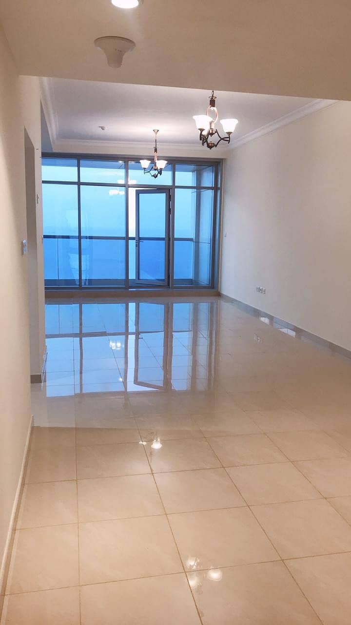 Relaxing, spacious 2 Bedroom Hall w/mesmerizing  sea view and  captivating city view in Ajman Corniche Residence