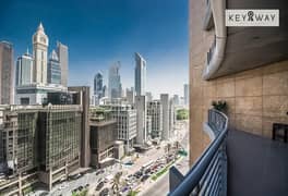 Premium Studio | Full DIFC View | Balcony
