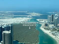 شقة في برج سكاي،شمس جيت ديستريكت،شمس أبوظبي،جزيرة الريم 2 غرف 2600000 درهم - 14936569