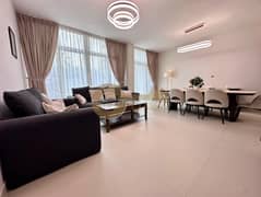 فيلا من 3 غرف نوم | أمازونيا داماك هيلز 2 | مفروشة | شرفة وإطلالات على المنتزه