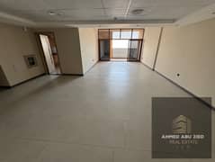 Largest 2-bedroom apartment with living room and 1 month free, first tenant, featuring premium finishing in a high-end tower with full services