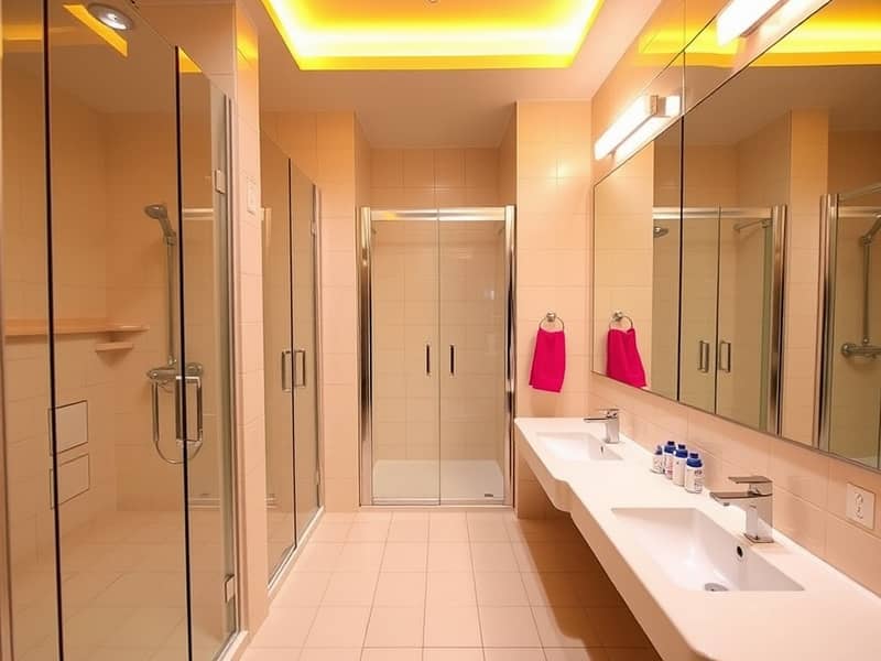 5 A_spacious_shared_bathroom_designed_for_6_persons_featuring_three_shower_stalls_and_three_sinks. _Each_shower_stall_has_glass_doors_for_privacy_and_modern_fixtures. _The_sinks_are_arranged_in_a_row_under_large_mirrors_. jpeg