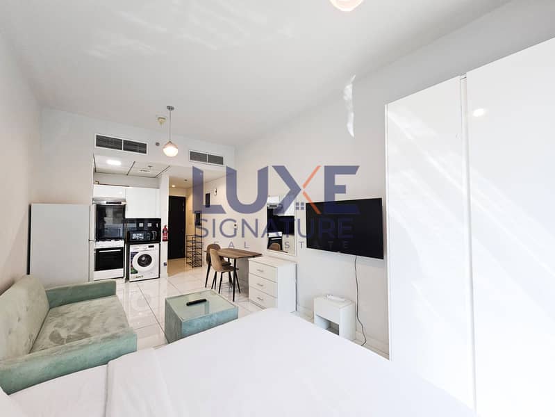 Furnished Studio | Plazzo Heights JVC | Pool & Community Views - 5