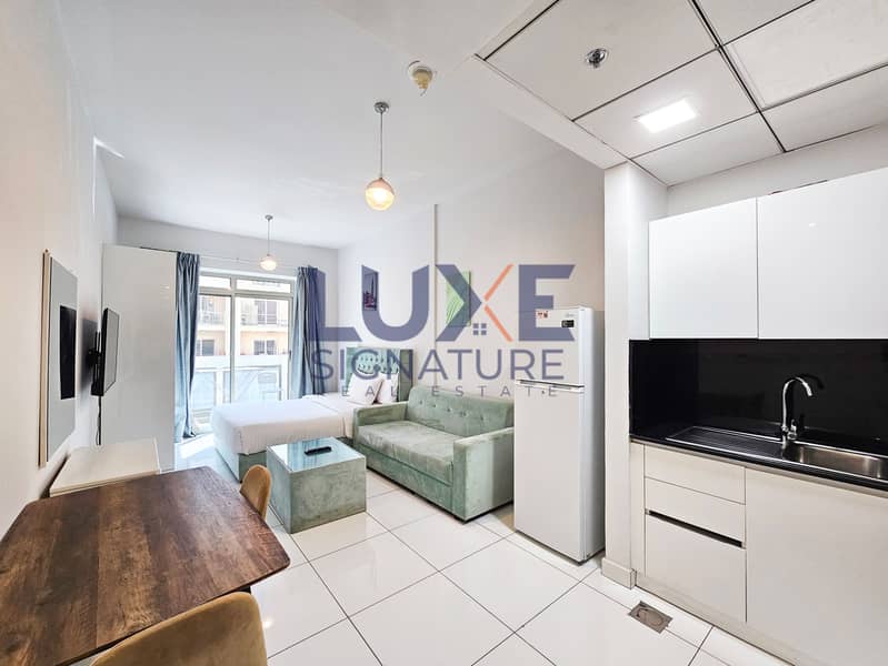 Furnished Studio | Plazzo Heights JVC | Pool & Community Views - 6