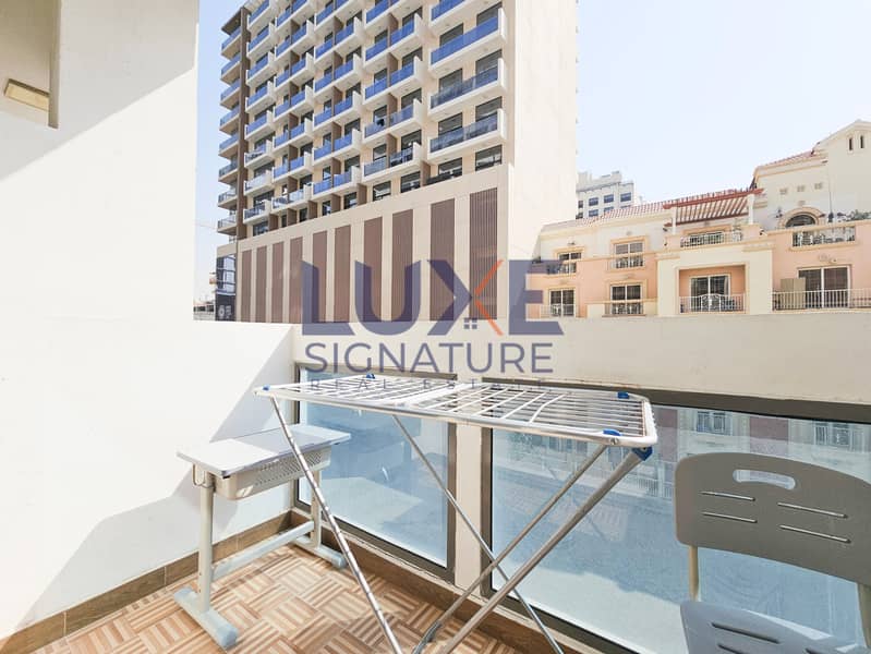 Furnished Studio | Plazzo Heights JVC | Pool & Community Views - 14