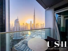 Burj & Fountain View | High Floor | Vacant