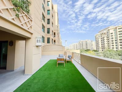 2 Bedroom Flat for Rent in Palm Jumeirah, Dubai - Extended Terrace | Renovated & Furnished | Park
