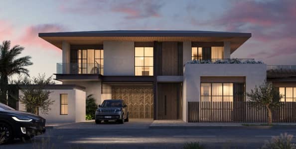 6 Bedroom Villa for Sale in Al Hudayriat Island, Abu Dhabi - South Californian | SR-Corner | Low Premium