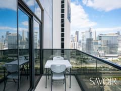 شقة في برج نوبلز،الخليج التجاري 1 غرفة 113000 درهم - 14948504