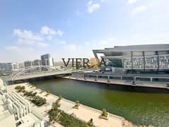 إطلالة على القناة | طابق مرتفع | مُصان جيدًا | شاغر