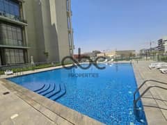 غرفة نوم واحدة مع شرفة | طابق مرتفع | إطلالة على الشارع