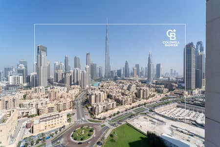 2 Bedroom Flat for Sale in Downtown Dubai, Dubai - Burj Khalifa View | Upgraded | High Floor