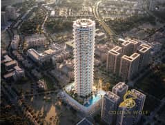 غرفة نوم واحدة مطلة على وسط المدينة | مفروشة | دخول الشرفة والمسبح