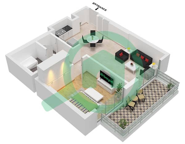 Type 2M Unit 8 Floor 3,6 Type 2M Unit 8 Floor 3,6