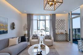 شقة أنيقة بغرفة نوم واحدة | مفروشة بالكامل | شرفة واسعة | إطلالة على القناة | شاغرة