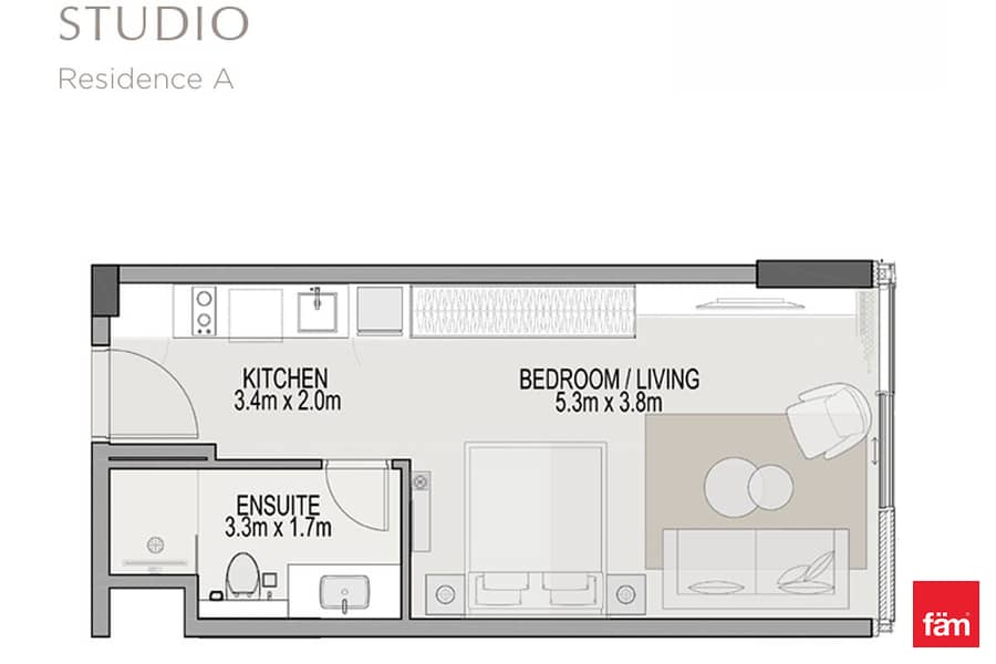 Luxury Living | Modern Studio | Park Views - Image 17