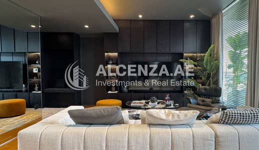 2 Bedroom Flat for Rent in Bluewaters Island, Dubai - Living room(4). jpg