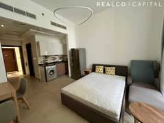 Furnished Studio Al Furjan | Rented Till September | Great ROI