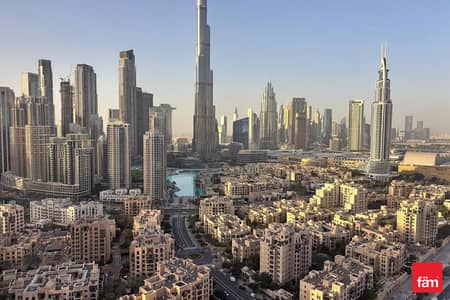 2 Bedroom Flat for Sale in Downtown Dubai, Dubai - Prime location | High Floor | Burj Khalifa Views
