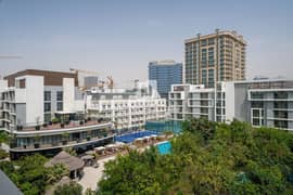 Modern Living | Balcony | Garden and Pool View