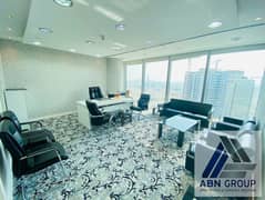 Ready to Move-In Offices with Ejari | Fully Furnished | Utilities Incl. Connected with the Metro