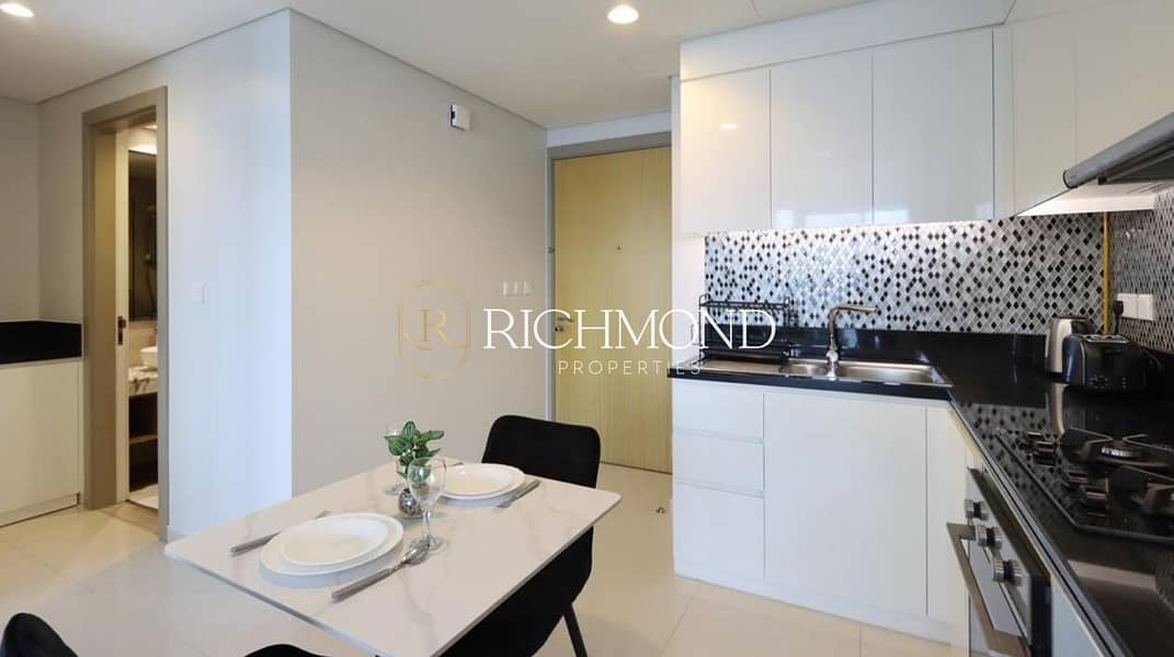 High Floor 1BR | Sea View | Burj Al Arab View | Furnished - View 4