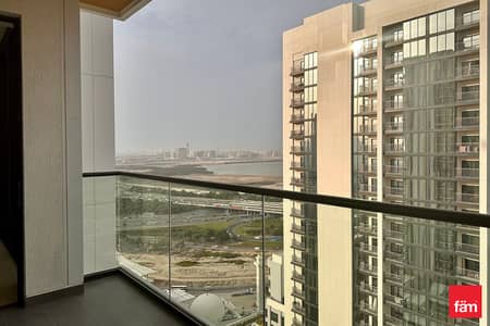 2 Bedroom Apartment for Rent in Sobha Hartland, Dubai - Elevated Floor | Ras Al Khor View | Bright & Airy