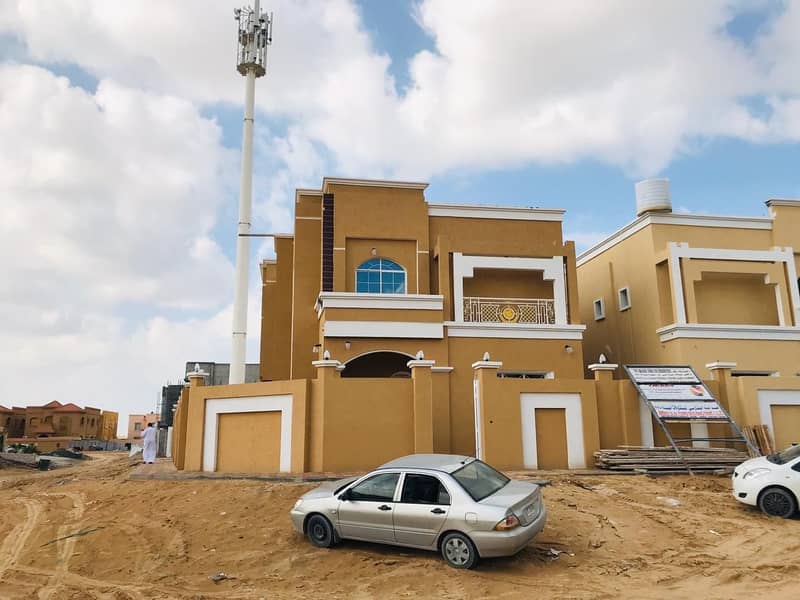 Owns a villa without down payment in Ajman Al Mowaihat Next to the mosque Nearby Camel Race Street