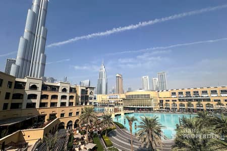 3 Bedroom Flat for Sale in Downtown Dubai, Dubai - Burj Khalifa and Fountain View | Upgraded | Maid