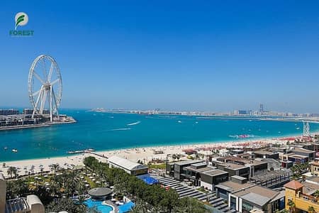 Full Sea View and Dubai Eye 1BR Vacant Unfurnished Full Sea View and Dubai Eye 1BR Vacant Unfurnished